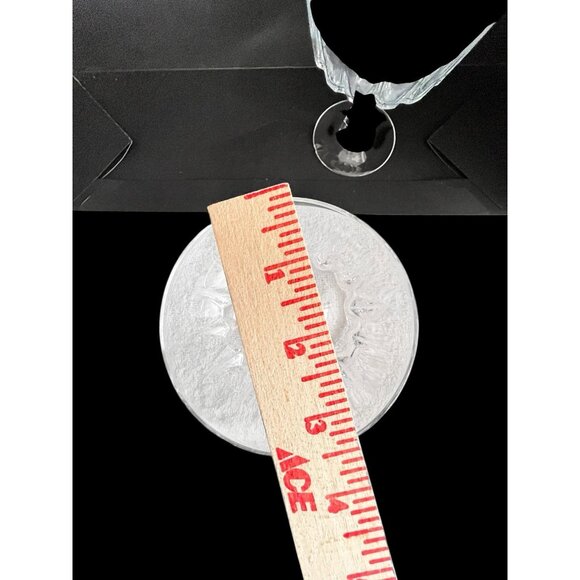 Set 2 Champagne Sherbet Glasses Louvre by Cristal D'Arques-Durand Crystal - Picture 6 of 6